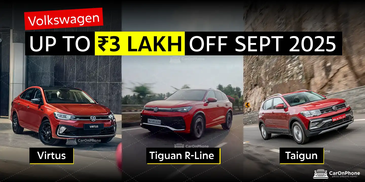 Volkswagen Offers Up to ₹3 Lakh Off on Virtus, Taigun, Tiguan R‑Line this September