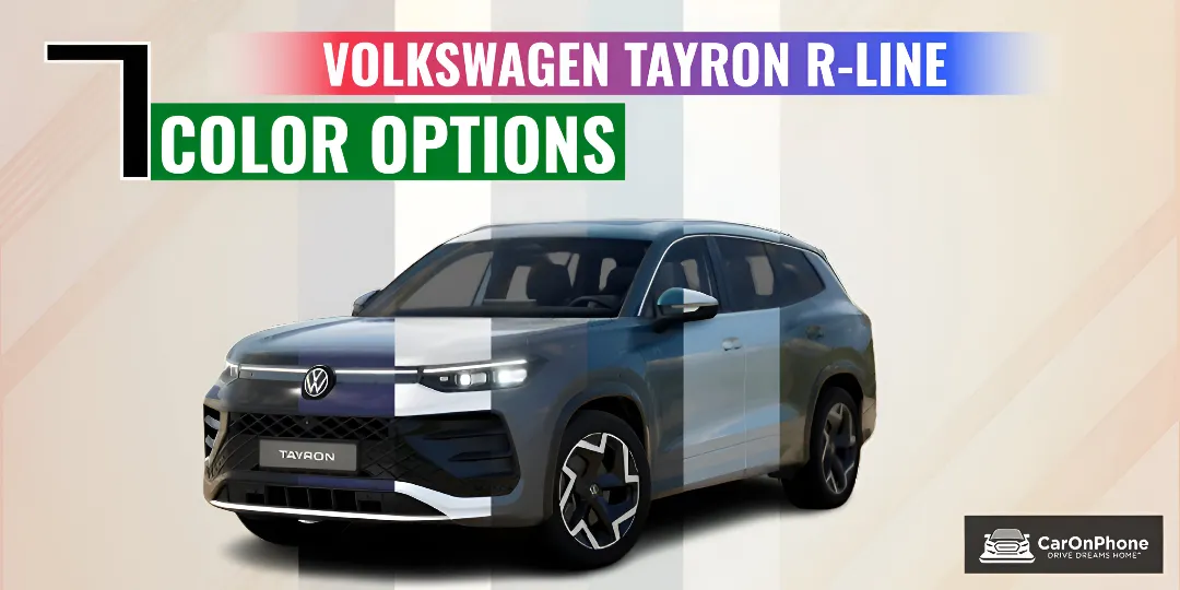 Volkswagen Tayron R-Line 7 Color Options Revealed: See All Shades!