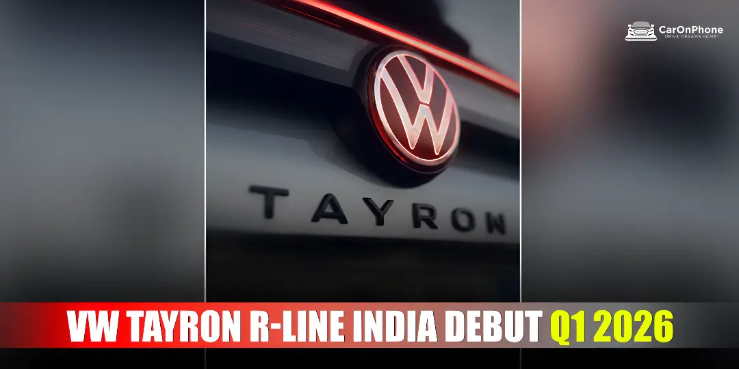 Volkswagen Tayron R-Line Set For India Launch In Q1 2026