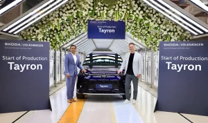 Volkswagen Tayron R-Line production begins at the brand’s Chhatrapati Sambhajinagar plant in Maharashtra