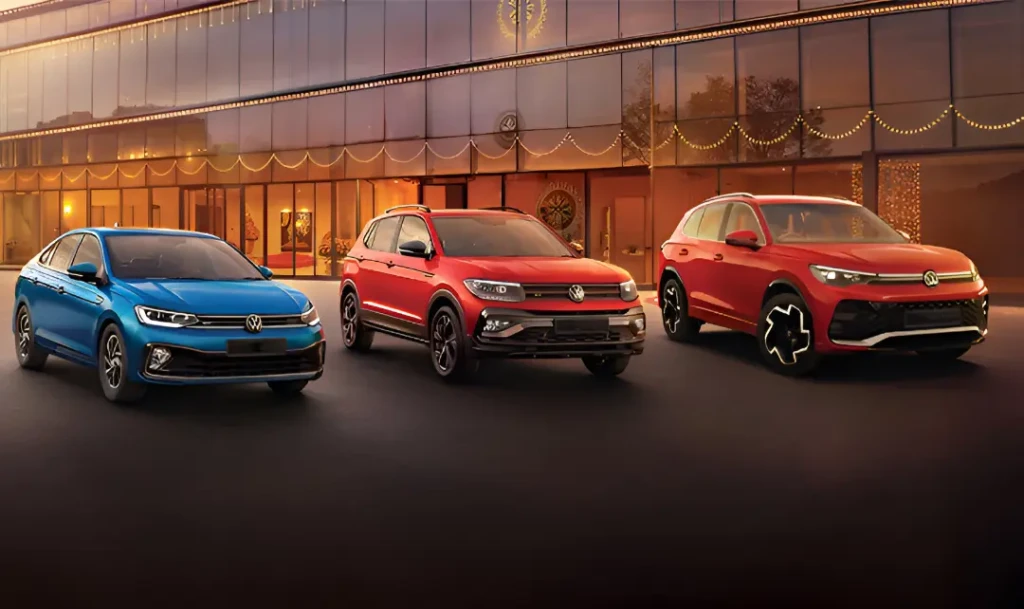 Volkswagen Offers Up to Rs. 3 lakh Discount on Models Tiguan, Taigun, and Virtus This Month.