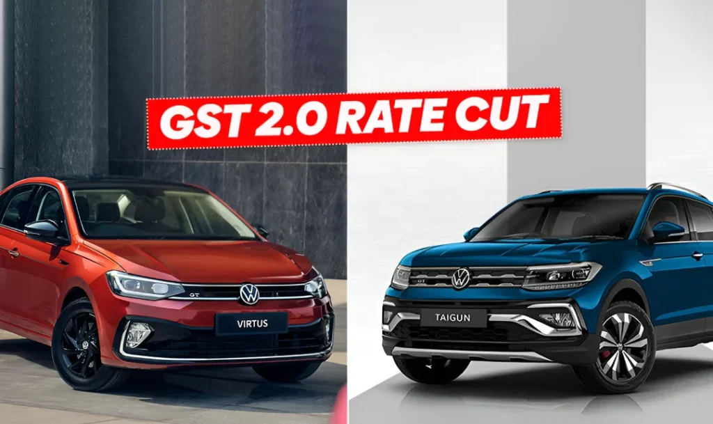 GST 2.0 Rate Cut – Volkswagen Virtus, Taigun Price Dropped by Rs 65,000