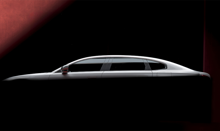 Volvo ES90 electric sedan global unveil on March 2025
