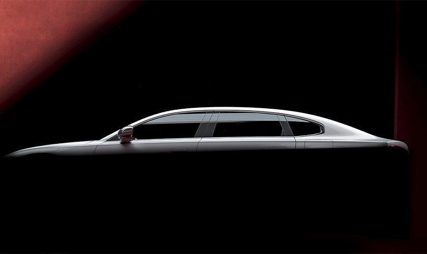 Volvo ES90 electric sedan global unveil on March 2025