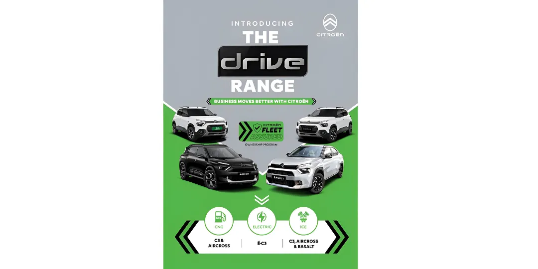 Citroen Brings In Drive Range And Fleet Assured Program For Business Buyers- C3, eC3, Aircross, Basalt 