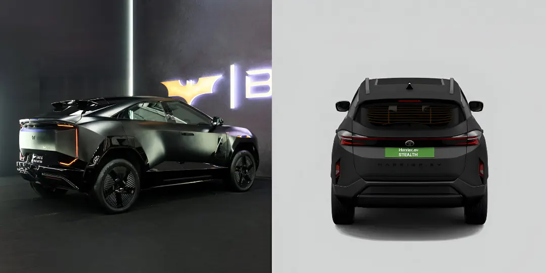 Mahindra BE 6 Batman vs Tata Harrier EV Stealth – Detailed Comparison 