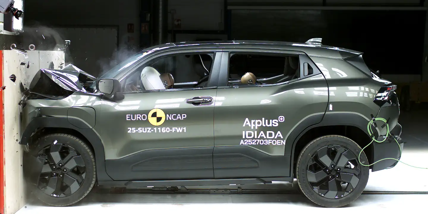 Maruti e‑Vitara Scores 4 Stars in Euro NCAP Crash Tests