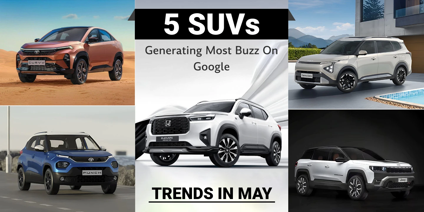 5 SUVs Generating Most Buzz on Google Trends in May