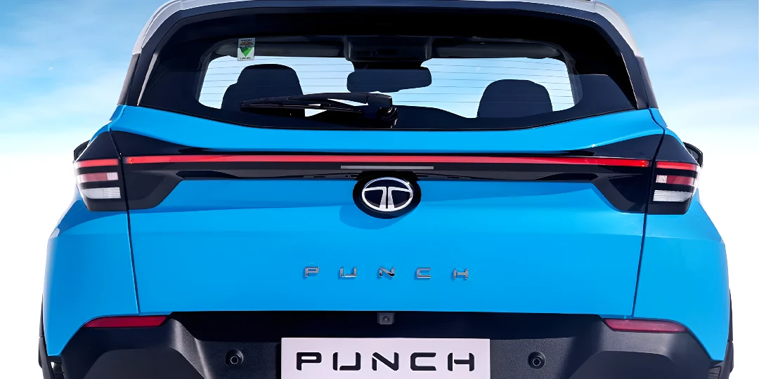 Tata Punch Facelift Rear Closeup
