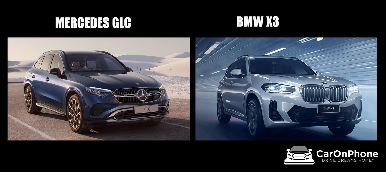 bmw x3 vs mercedes glc