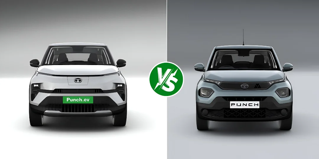 Tata Punch Facelift 2025 – EV vs ICE New Design & Tech Updates