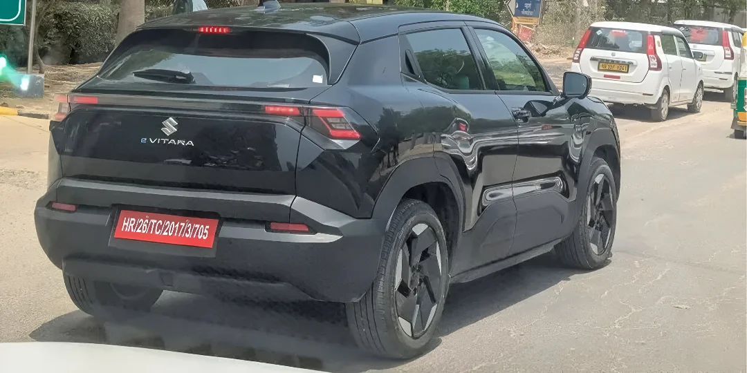 Maruti Suzuki e Vitara Spotted – First Look at New Electric SUV!