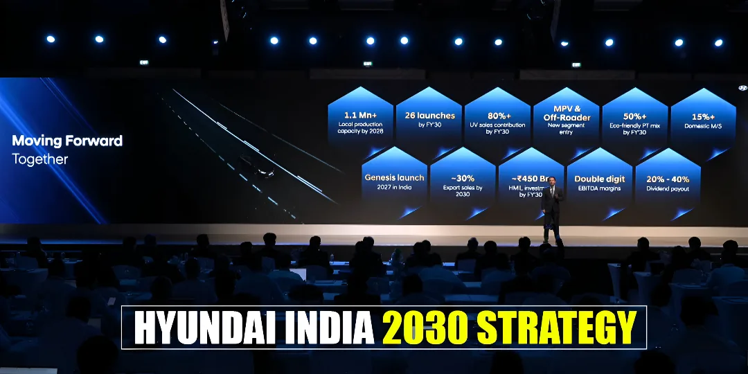 Hyundai India’s 2030 Vision- Next-Gen Venue, Hybrid Lineup, Budget EV, And Genesis Luxury Entry Unveiled cover