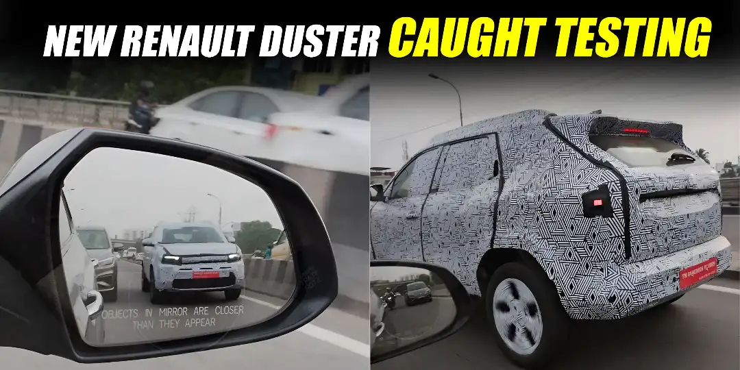 New Renault Duster Spied Testing Ahead of January 2026 Unveil Cover