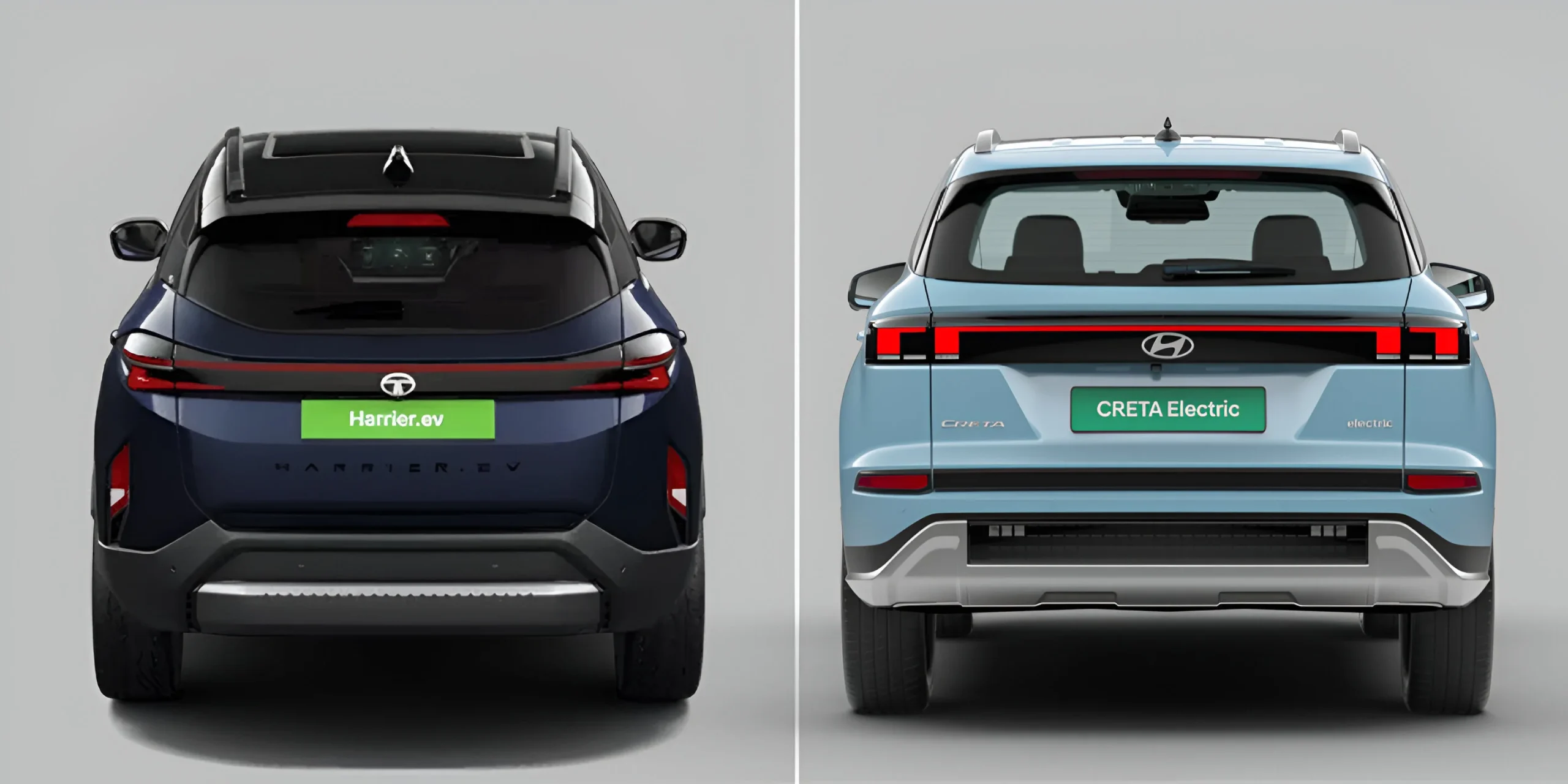 Tata Harrier EV vs Hyundai Creta EV – Electric SUV Rivalry