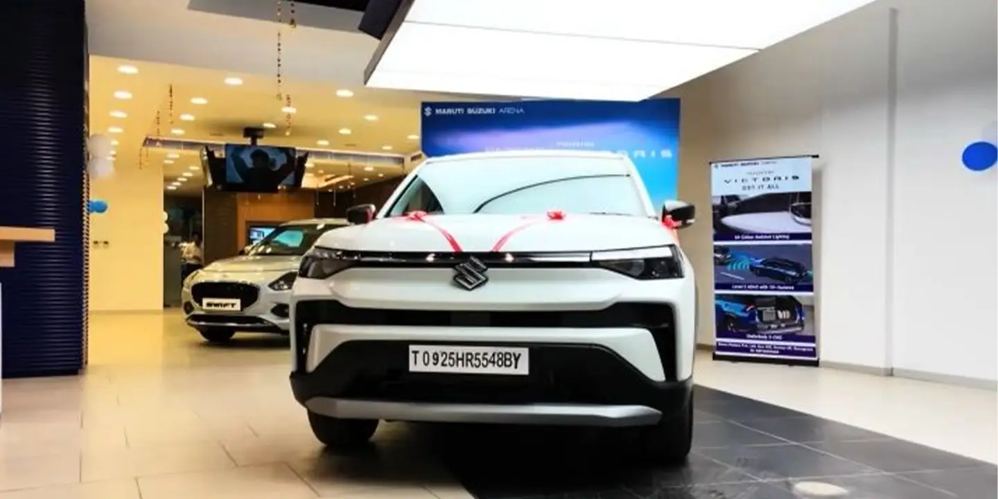 Maruti Suzuki Victoris delivery exterior