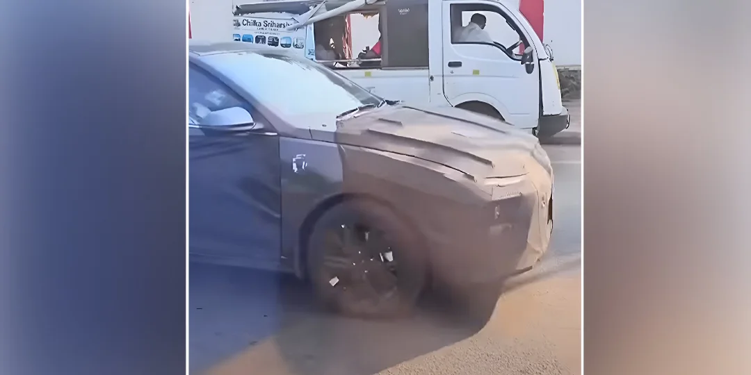 Upcoming Hyundai Verna Facelift exterior
