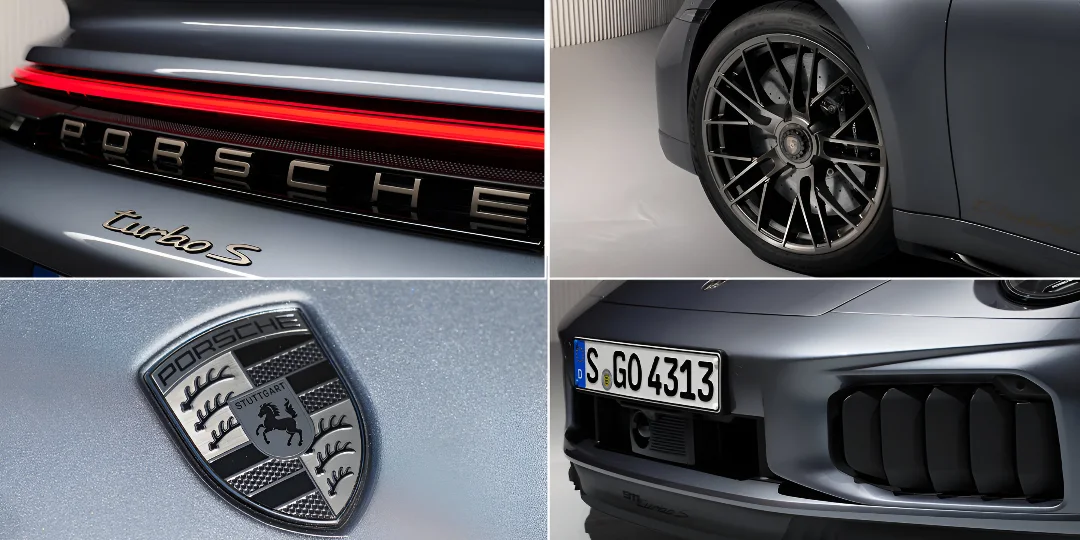 Porsche Launches 2025 911 Turbo S exterior design