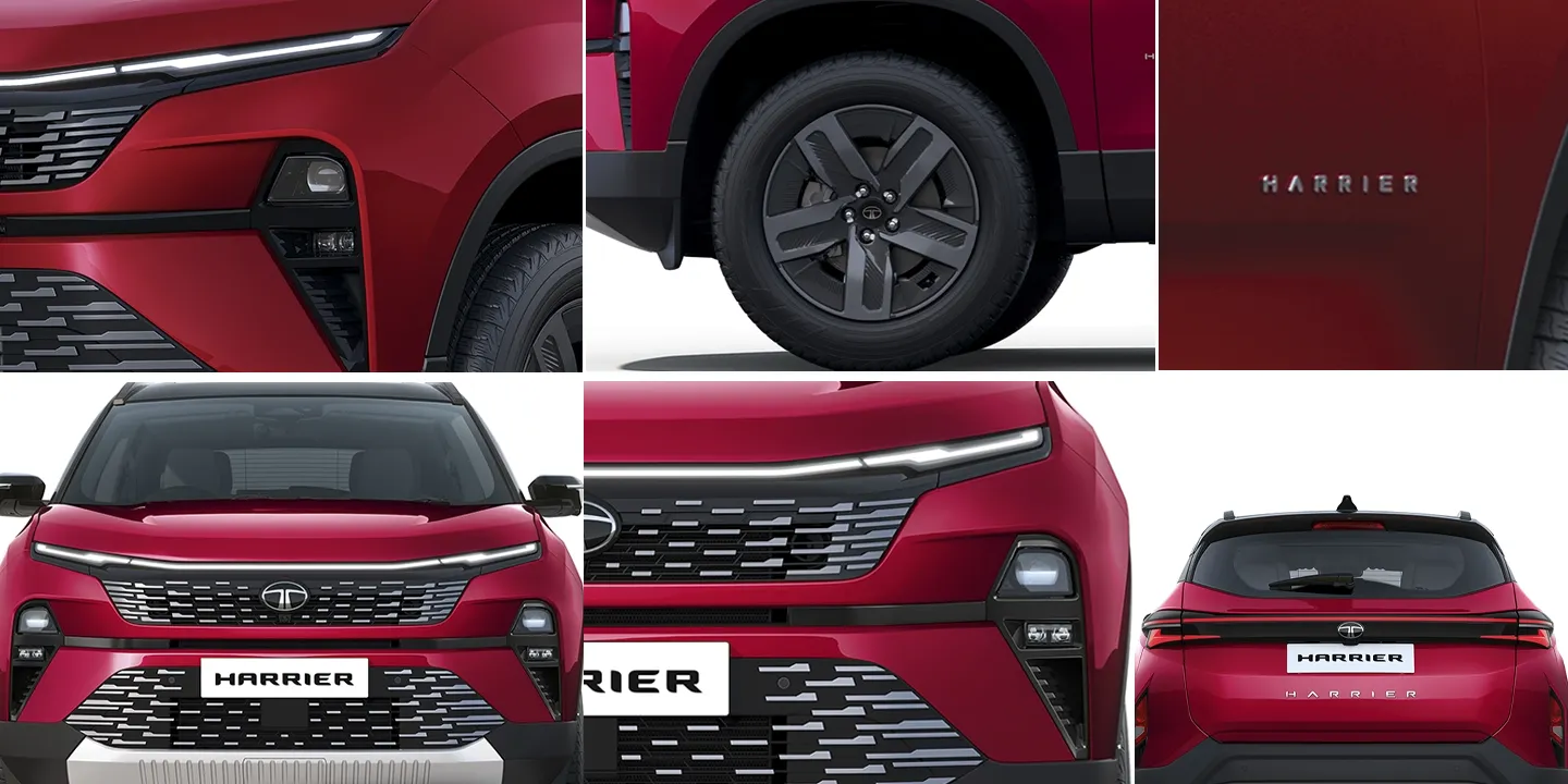 Tata Harrier Petrol Exterior Design Highlights 