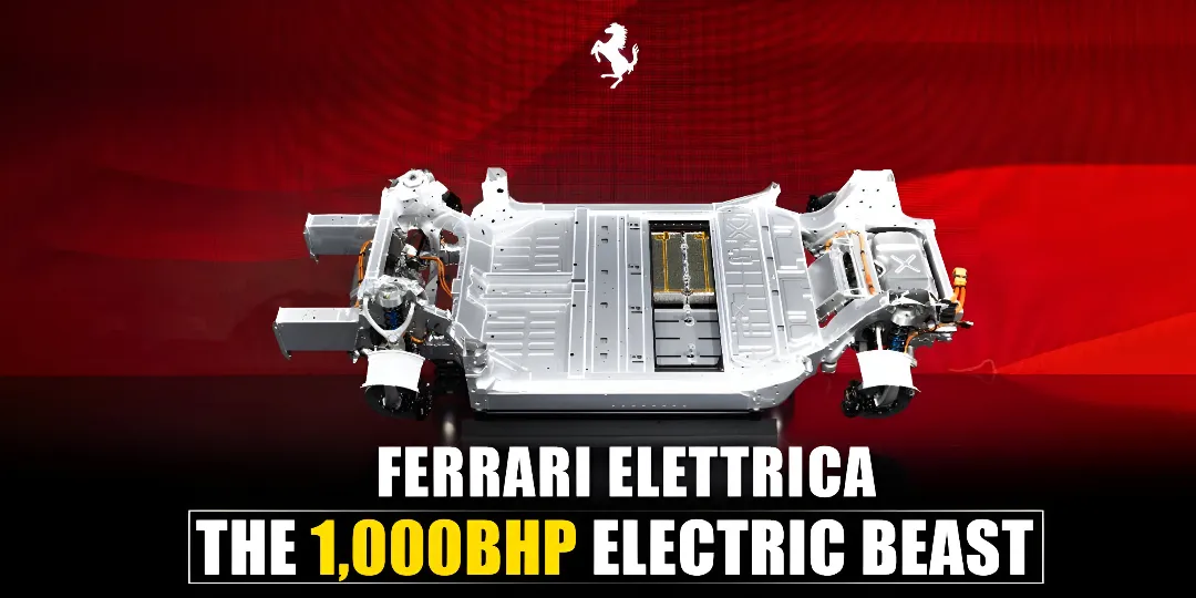 Ferrari Elettrica To Redefine Electric Supercars With 1,000bhp Power And QWD cover
