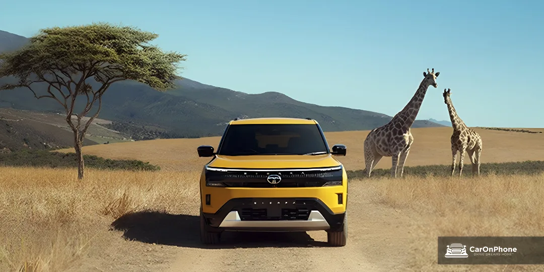 2025 Tata Sierra front View