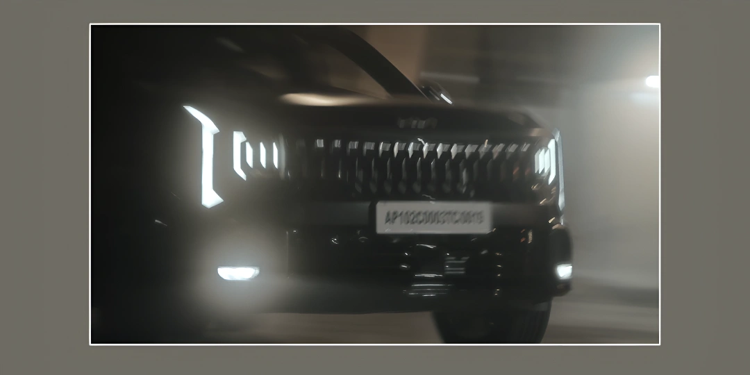 front grille and LED DRL design