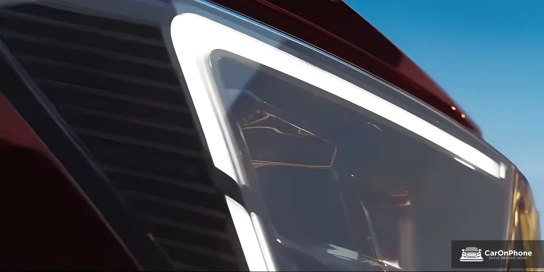 Mahindra XUV 7XO front led lights