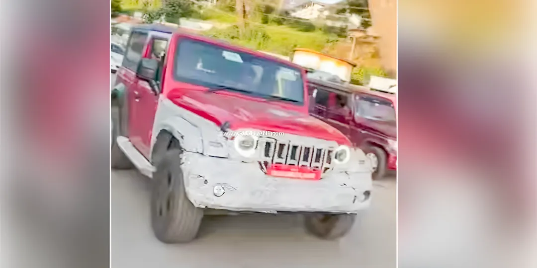 2026 Mahindra Thar Roxx front view