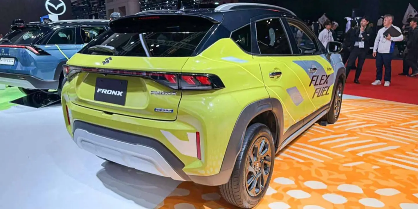 Maruti Fronx Flex Fuel India Launch Likely To Happen In 2026, Can Run On E85! 4 fronx rear view