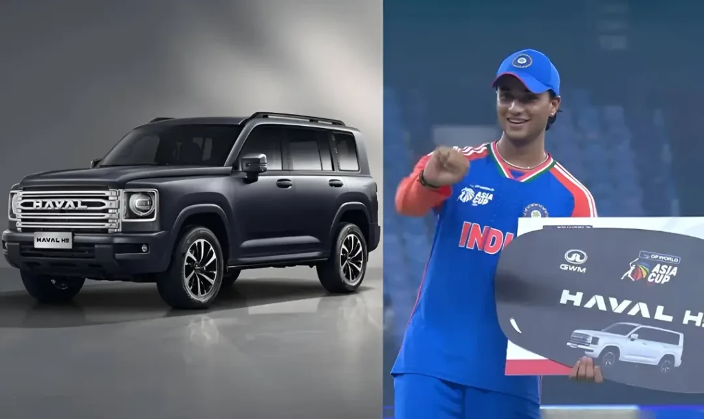 Haval H9 Awarded To Asia Cup Star Abhishek Sharma- Full Details On Price, Features, And Specs