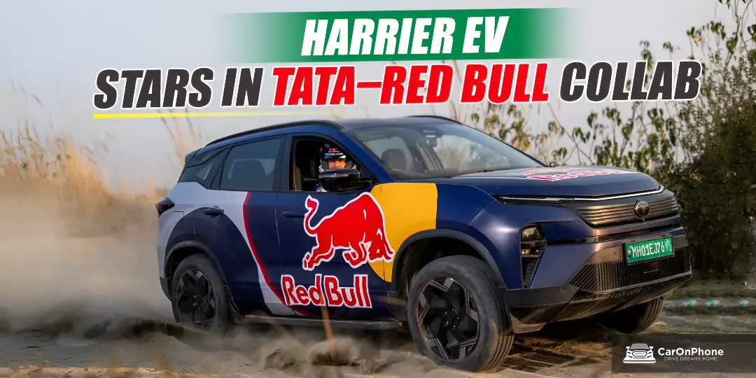 Red Bull India Teams Up With Tata Motors To Showcase Harrier.ev In First Extreme Challenge Cover