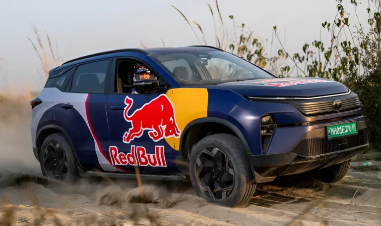 News image for Red Bull India Teams Up With Tata Motors To Showcase Harrier.ev In First Extreme Challenge
