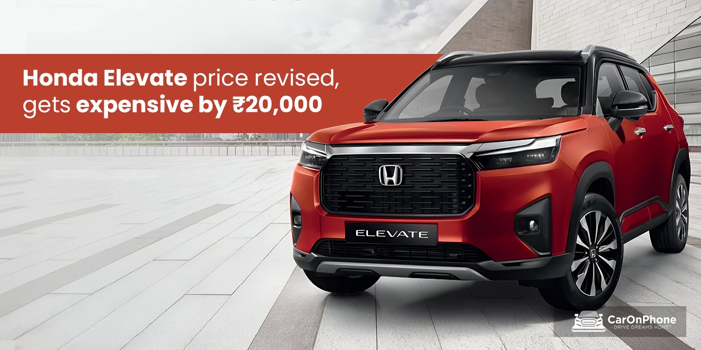 Honda Elevate SUV price revised, gets expensive by rs 20,000