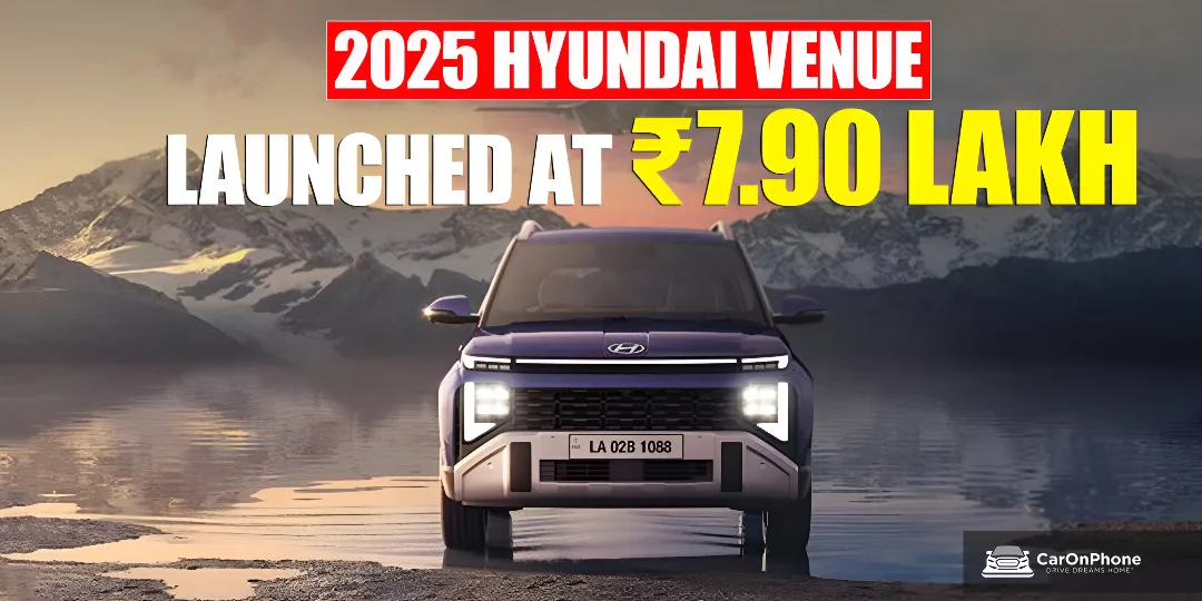 2025 Hyundai Venue Launched in India at Rs 7.90 lakh  Cover