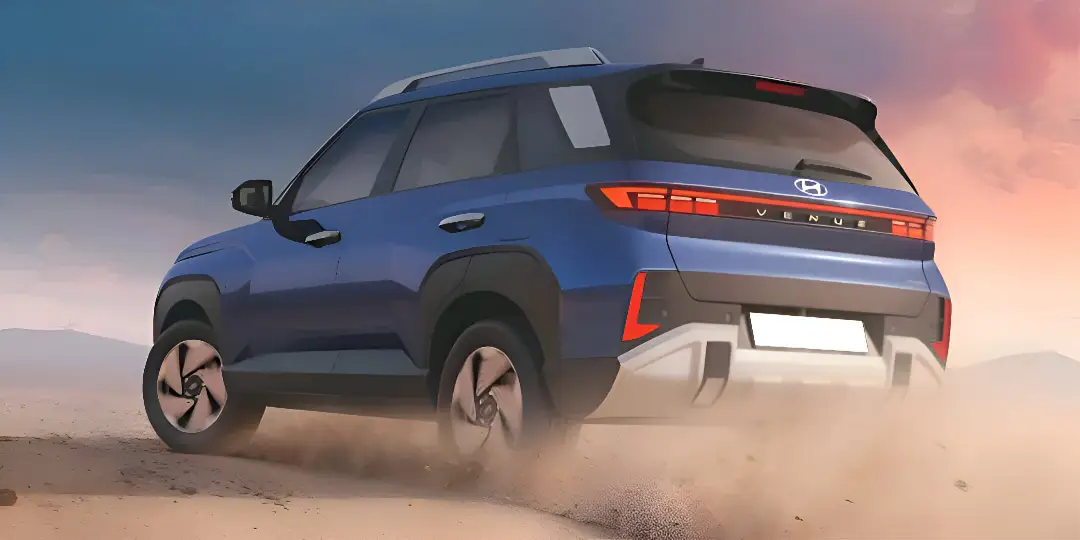 hyundai venue rear