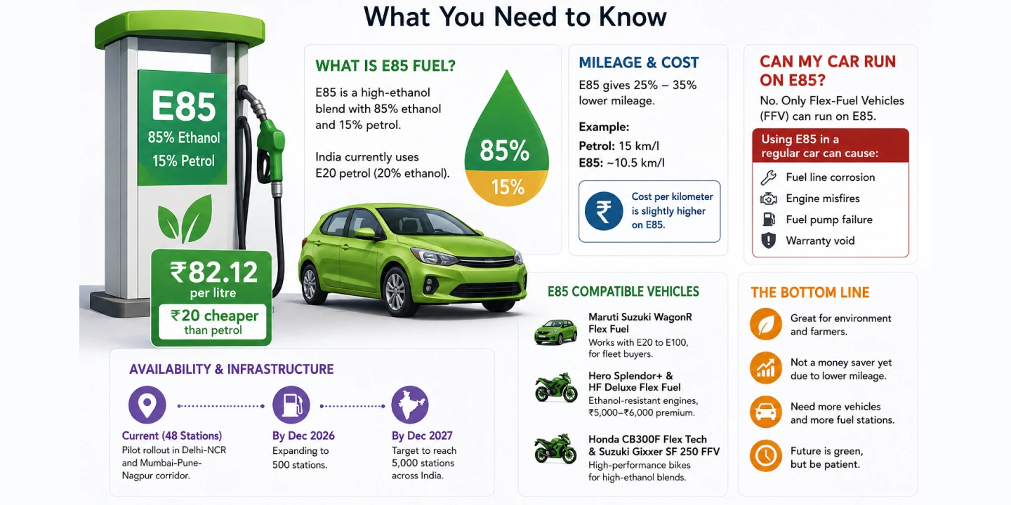 India’s New E85 Fuel Explained_ Price, Compatibility, and Is It Actually Cheaper_-1