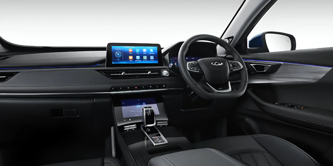 The Design of the Chery Tiggo 8 SUV Gets Patented In India. Click To Know More interior