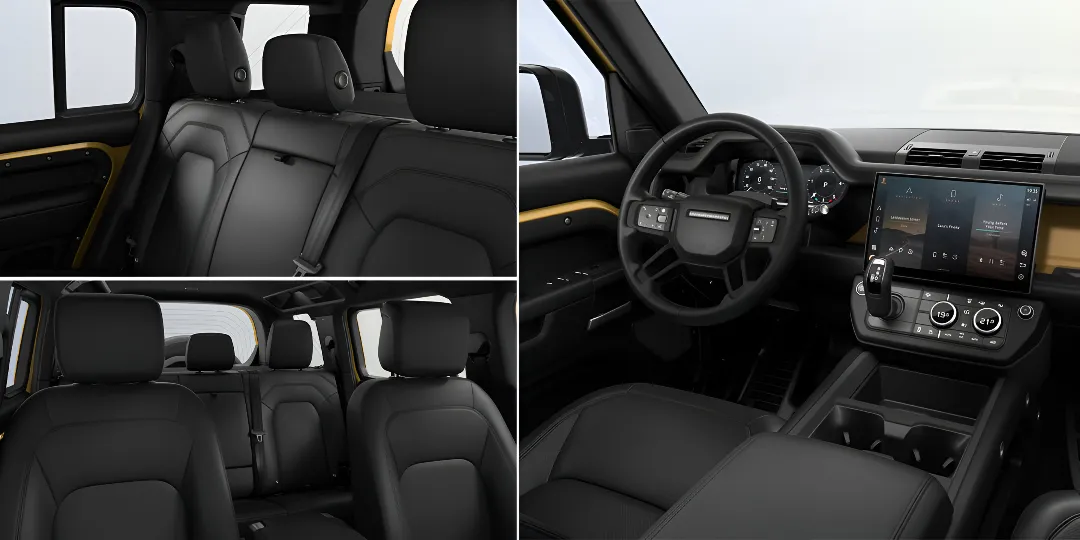 Defender 110 Trophy Edition Priced At Rs 1.30 Crore In India interior