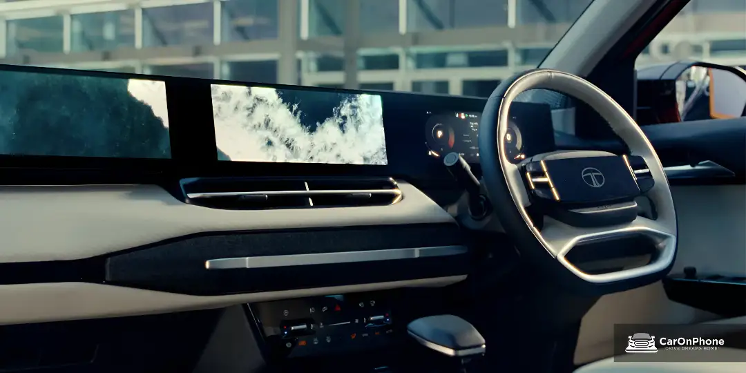 2025 Tata Sierra Triple-Screen Layout Confirmed 