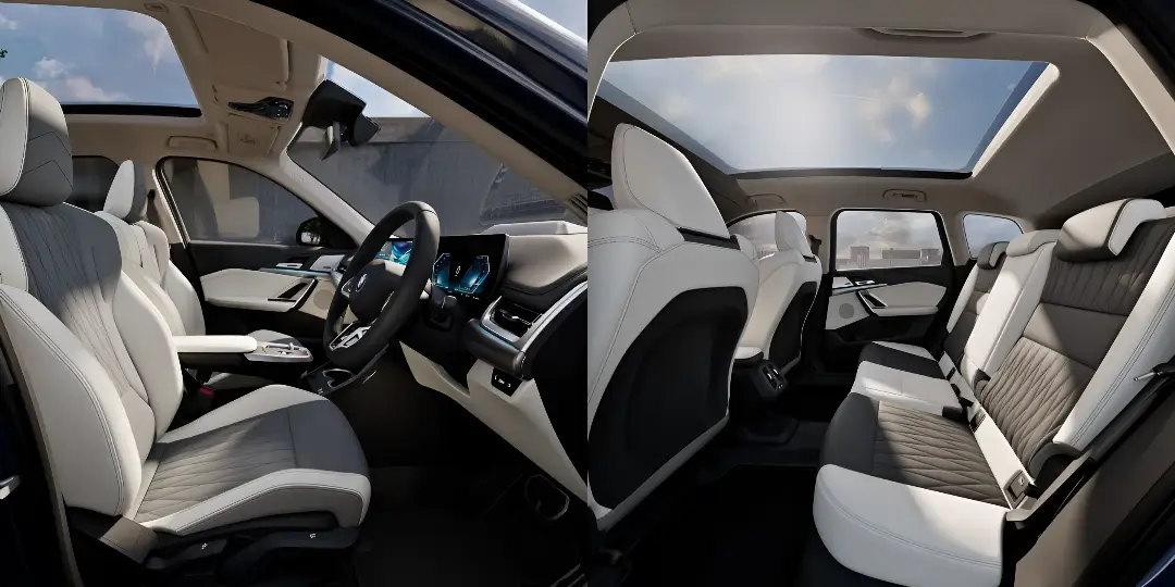 BMW iX1 LWB Interior Update With New Vegan Upholstery 