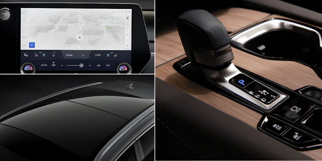 Lexus RX 350h Exquisite: Interior, Comfort And Features 