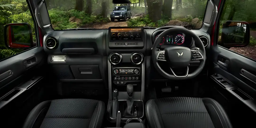 Check Out the 2025 Mahindra Thar Facelift and Its Six Color Options features interior