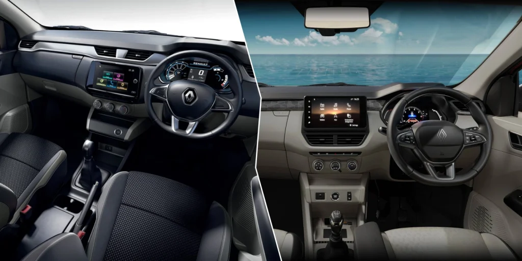 Renault Triber Old vs New Comparison – Facelift Highlights & Upgrades