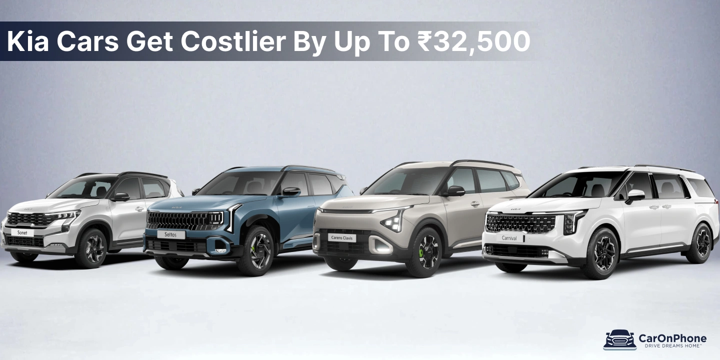 Kia Cars Get Costlier By Up To Rs32,500_ Check Revised Prices For Seltos, Sonet, & Carens Clavis