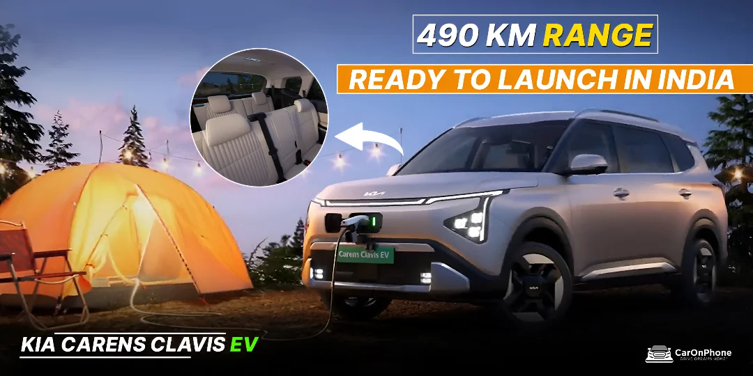 Kia Carens Clavis EV – 490 km Range, Ready to Launch in India
