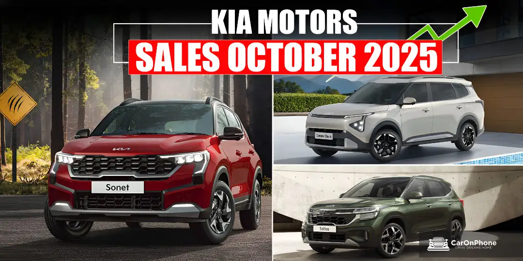 Kia Motors Sales October 2025- Breaks All Records With Strong Double-Digit Growth Cover