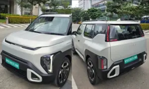 Kia Syros EV spied completely undisguised ahead of launch