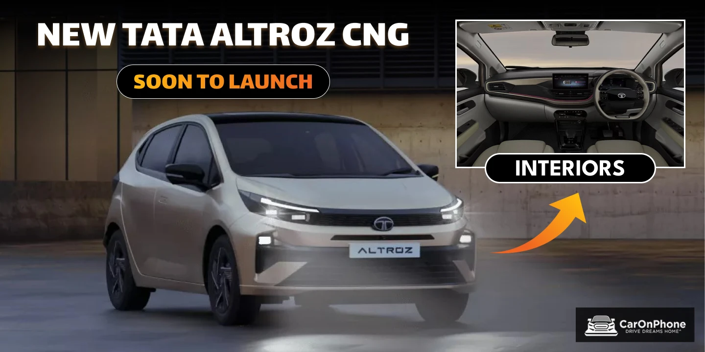 Soon to Launch New Tata Altroz CNG Interiors Images Leaked