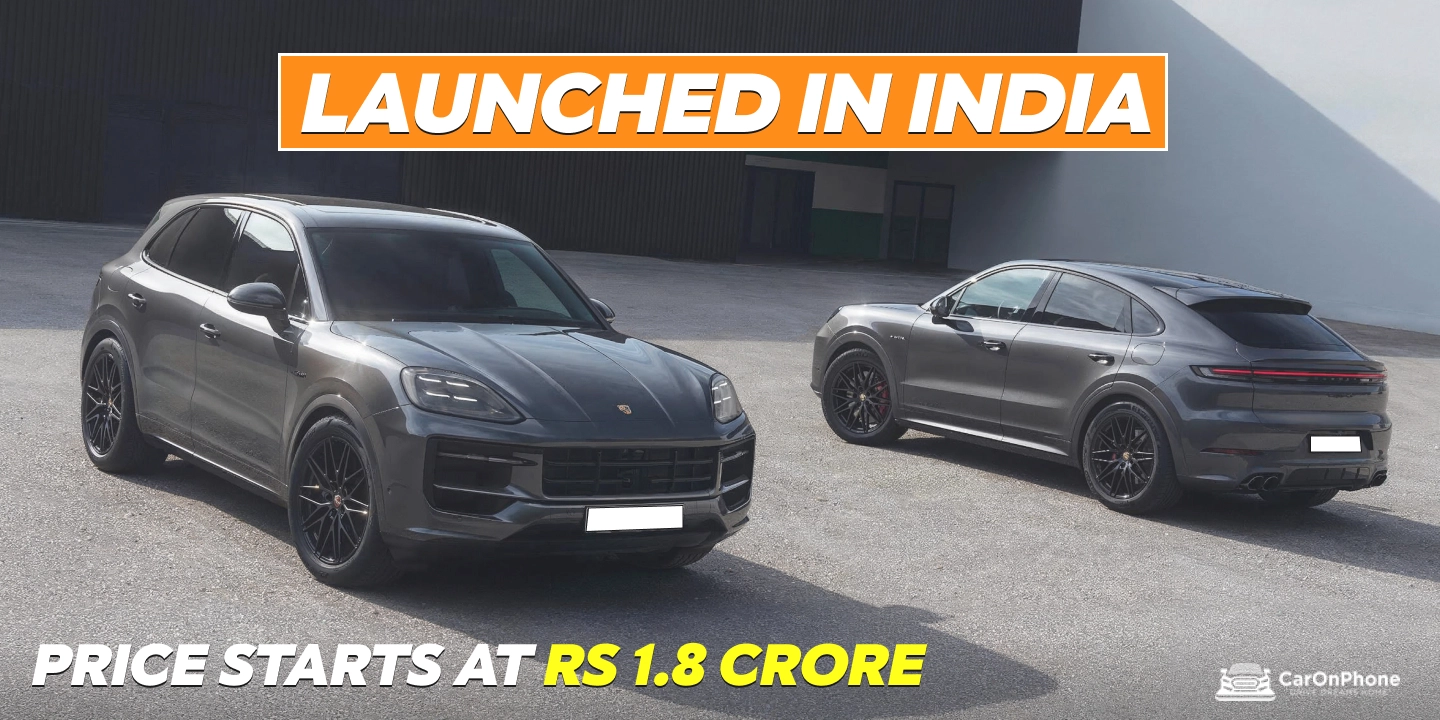 Porsche Cayenne, Cayenne Coupe Black Edition Launched In India, price starts at Rs 1.8 crore