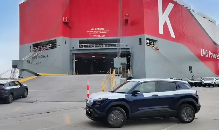 Made‑in‑India Maruti e Vitara Starts Europe Exports from Gujarat